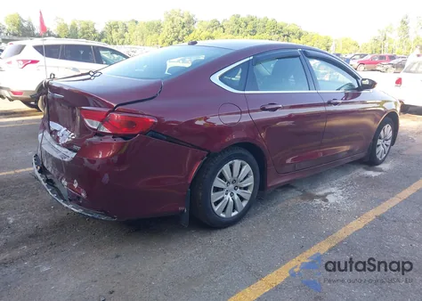 2016 Chrysler 200 Lx из США, поврежденный, VIN 1C3CCCFB5GN180317